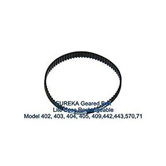 Eureka Genuine Geared Belt For Models Boss and Lite 402, 403, 404, 405, 409, 442, 443, 570 442A, and 570, 71A, 71B Series. 1 In a Pack.