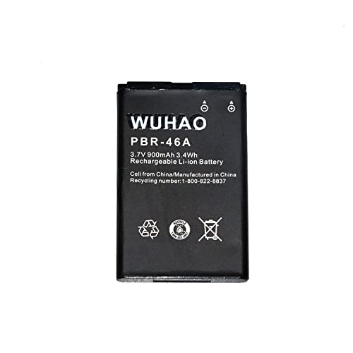 WUHAO Replacement Battery PBR-46A Battery for AT&T Pantech Breeze 3 III P2030,2 II P2000 Battery
