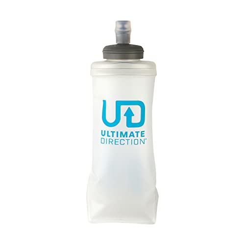 Ultimate Direction 2023 Body Bottle Collapsible Soft Side Water Bottle with High Flow Valve, Insulated or Non-Insulated, Made by Hydrapak, 450mL – 500mL (500, Non-Insulated)