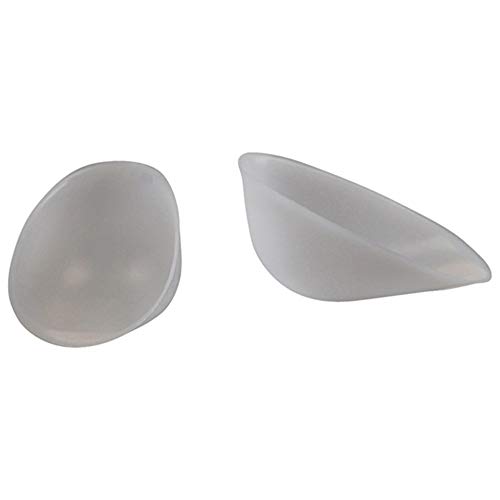 M-F Athletic Plastic Heel Protector Cups Heat Moldable Regular W7.5+/M6+ BOX PAIR by M-F