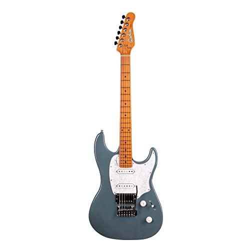 Godin 6 String Solid-Body Electric Guitar, Right, arctik Blue (052271)