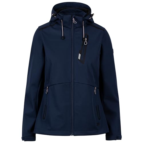 Trespass Womens/Ladies Neman TP75 Soft Shell Jacket (M) (Navy)