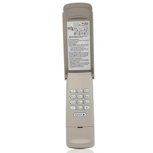 G940EV-P2 Garage Door Wireless Keypad, fit for liftmaster/Chamberlain/Sears Craftsman Garage Door Openers Produced Since 1993, Keyless Keypad Entry System (1Pack)