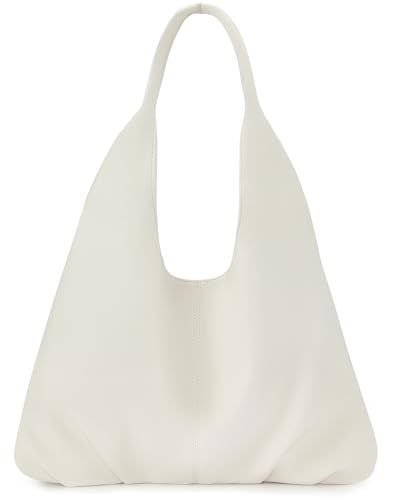 NIUEIMEE ZHOU Hobo Handbags for Women Retro Vegan Leather Shoulder Bags Tote Clutch Purses