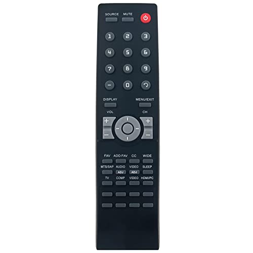 RC2443802/01 Replace Remote Applicable for Sharp TV LC-42SB48UT LC-32SB28 LC-32SB28UT LC-32SB28UT-A LC-42SB48 LC-42SB48UT-A LC-42SB45U LC-47SB57UT LC-42SB48 LC42SB48UT LC32SB28 LC32SB28UT LC42SB48