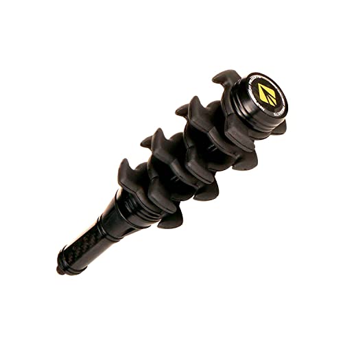 NEW ARCHERY PRODUCTS Apache Stealth Dampening 8' Bow Stabilizer for Bow Hunting, Black