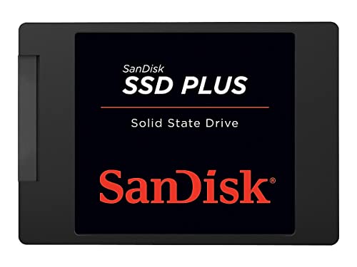 SanDisk SSD PLUS 1TB Internal SSD - SATA III 6 Gb/s, 2.5'/7mm, Up to 535 MB/s - SDSSDA-1T00-G26