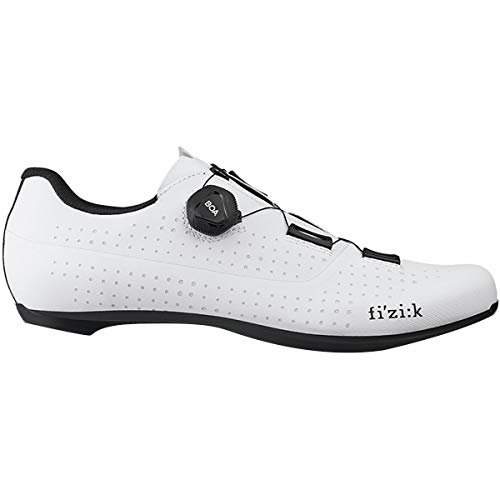 Fi'zi:K Tempo Overcurve R4 Cycling Shoe White/Black, 46.5