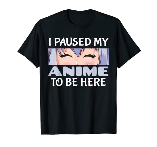Anime Gift - Japanese Gift I Love Anime for Sao Anime Lover T-Shirt