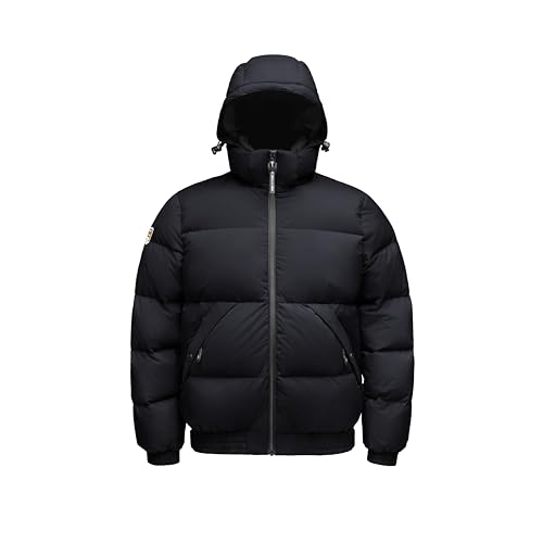 Triple F.A.T. Goose Men's Worsley Puffer Jacket - Mens Winter Jackets - Down Jacket Men - Men's Winter Coats (Black, Medium, m)