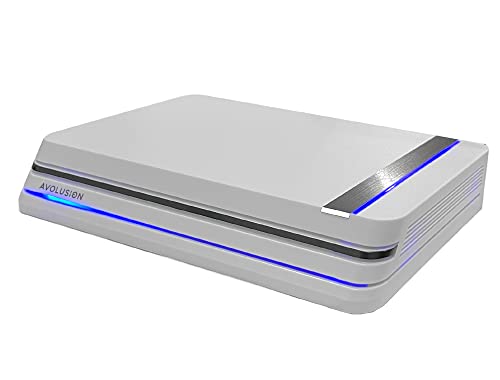 Avolusion PRO-X 8TB USB 3.0 External Gaming Hard Drive for PS5/PS4 Game Console (White) - 2 Year Warranty