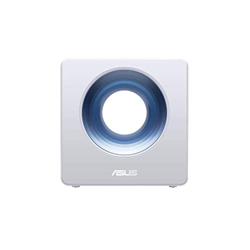 ASUS AC2600 WiFi Router (Blue Cave) - Dual Band Gigabit Wireless Router, Featuring Intel WiFi Technology, Works with Alexa, AiMesh Compatible, Included Lifetime Internet Security , White