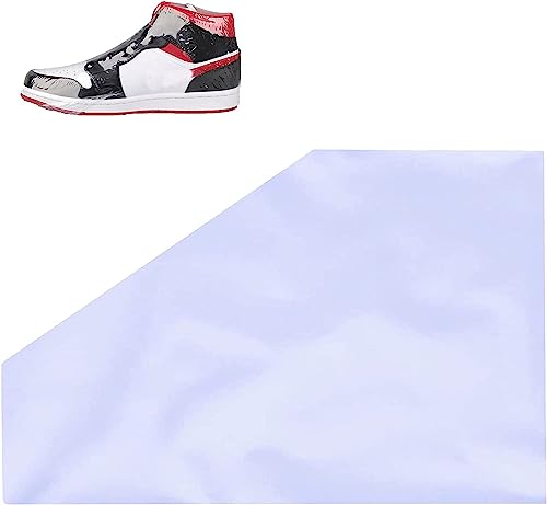 Shoes Shrink Wrap Bags, 100pcs Sneakers PVC Heat Shrinkable Plastic Wrap Large Shoe Covers Men Women Effectively Avoid Yellowing Soles And Keep Dust Out 10x17 Inches