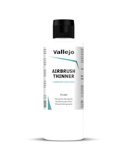 Vallejo Airbrush Thinner 200ml Paint, 6.76 Fl Oz (Pack of 1)