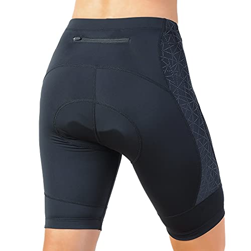 beroy Bike -Cycling-Shorts-Underwear with 3D Padding for women (L Reflective)