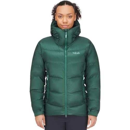RAB Women's Positron Pro Down Jacket for Climbing & Mountaineering - Green Slate - Medium