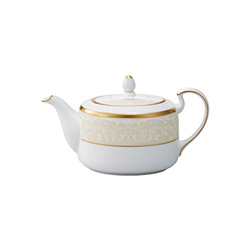 Noritake T59833/4753 Noritake Pot, 600cc White Palace, 1 Piece, Bone China