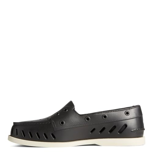 Sperry Men's Authentic Original Float Boat Shoe, Black, 11