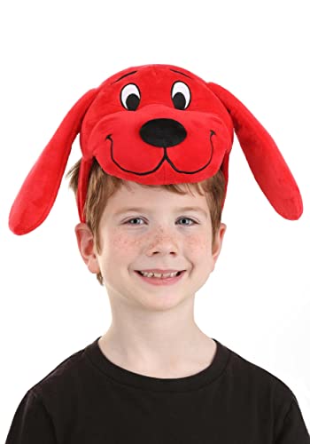 Clifford Face Costume Headband Standard Red