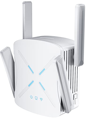 2024 Release WiFi 6 Extenders Signal Booster for Home, 2.4Gb/s Speed Longest Range Up to 12,000sq.ft, Internet Amplifier with Ethernet Port, Dual Band Wi-Fi Repeater 1-Tap Setup (5GHz / 2.4GHz)