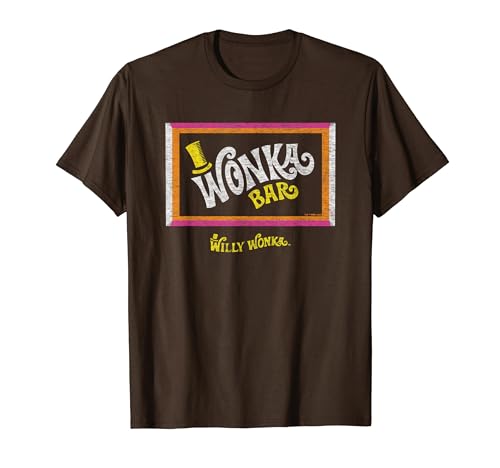 Willy Wonka & The Chocolate Factory - Wonka Chocolate Bar T-Shirt