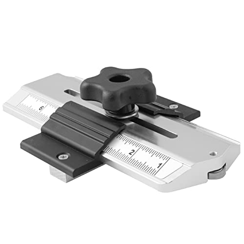 Thin Rip Jig Table Saw Jig for Making Repetitive Narrow Strip Cuts on Table Saws with 3/4' x 3/8' Miter Slots • Also Works with Many Router Tables and Band Saws