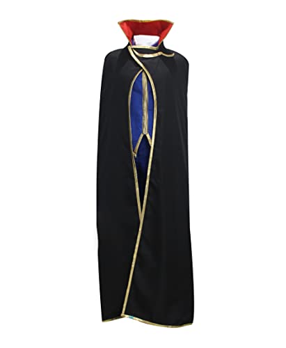 CLLMKL Men Lelouch of the Rebellion Zero Uniform Cosplay Costume(Custom Made)