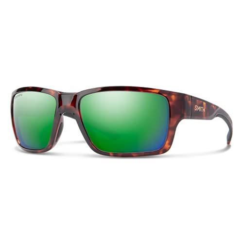 SMITH Outback Active Sunglasses - Tortoise | Chromapop Polarized Green Mirror