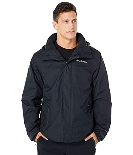 Columbia Men's Tunnel Falls Interchange Jacket, Black, Medium