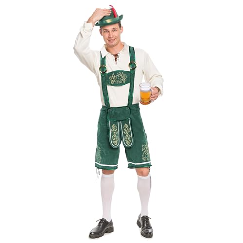 Spooktacular Creations Adult Men Green Oktoberfest Costume (Small)