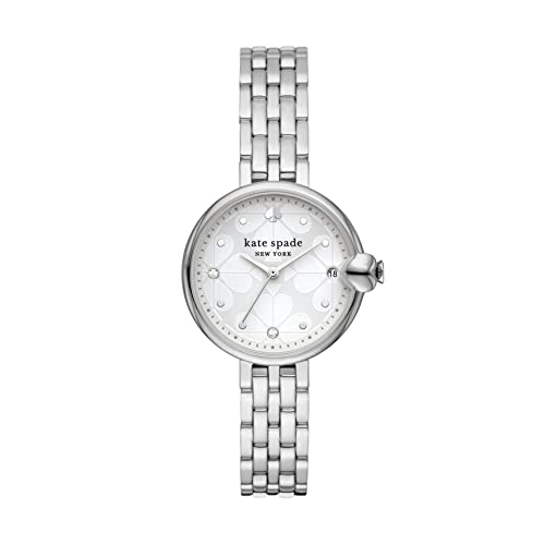 Kate Spade New York Women's Chelsea Park Three-hand Date Stainless Steel Watch (Model: KSW1760)