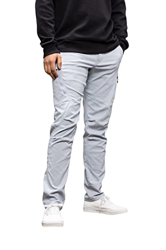 686 Men's Anything Cargo Pant - Slim Fit - 13 Pocket Design - Blue Fog, 32W x 32L