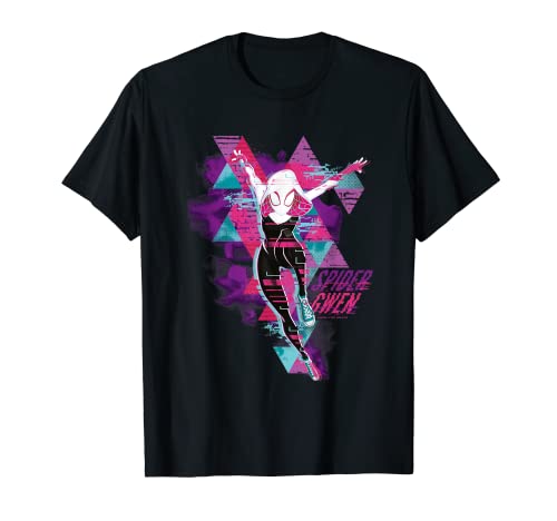 Marvel Spider-Man: Across the Spider-Verse Gwen Glitch T-Shirt