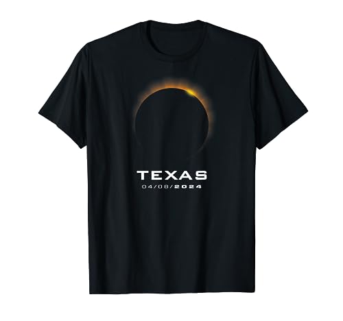 Total Solar Eclipse 2024 Texas T-Shirt