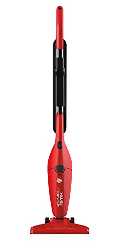 Dirt Devil Simpli-Stik Vacuum Cleaner, 3-in-1 Hand and Stick Vac, Small, Lightweight and Bagless, SD20000RED, Red