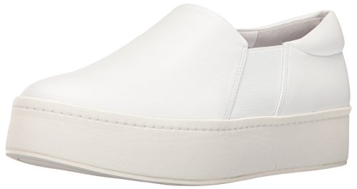 Vince Women's Warren Slip On Platform Sneaker, Plaster, 6.5 M US