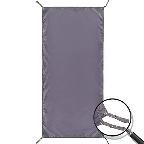 REDCAMP Waterproof Camping Tent Tarp - 36'x83', 4 in 1 Multifunctional Tent Footprint for Camping, Hiking and Survival Gear, Lightweight and Compact