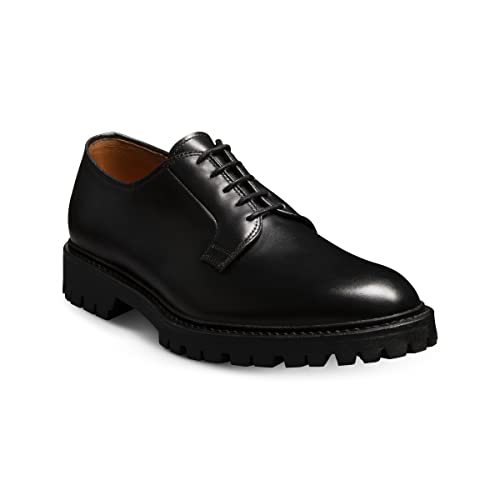 Allen Edmonds Men's Lennon Derby Lug Oxford, Black, 10