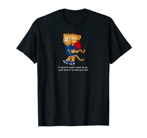 Daniel and Dad Tiger (Dark Shirt) T-Shirt