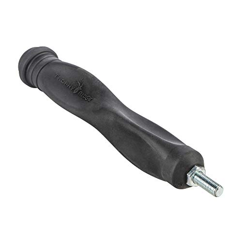 Trophy Ridge Blitz 6' Archery Bow Stabilizer with Wrist Sling and Leather Mount - Constructed of Noise and Vibration Dampening Rubber, Improved Bow Balance, Easy Installation, Rugged Durability