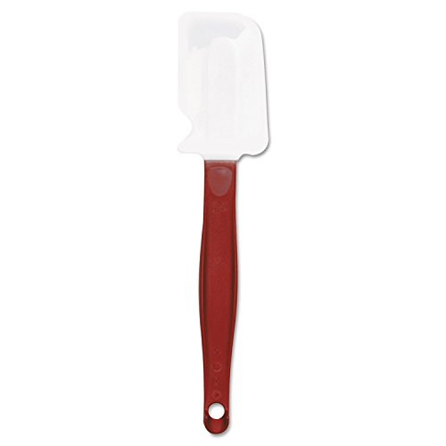 Rubbermaid Commercial Products FG1962000000 High Heat Silicone Spatula, 9.5', Red Handle