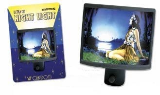 Hula Girl Hawaiian Night Light