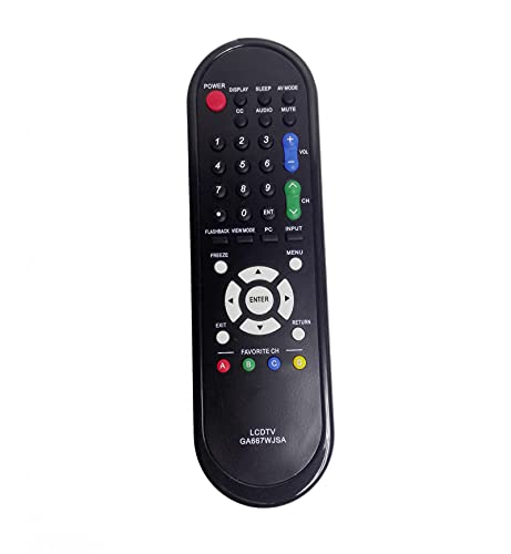 ALLIMITY GA667WJSA Replaced Remote fit for Sharp LED TV LC-60E79U LC-60LE550U LC-60LE630U LC-60LE6300 LC-60LE6300U LC-70LE550 LC-70LE550U LC-70LE600U LC-C3234 LC-C3234U LC-C3237 LC-C3237U LC-C3237UT