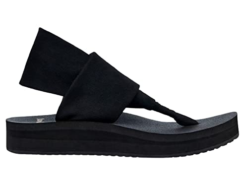 Sanuk Sling St Midform Black 8 B (M)