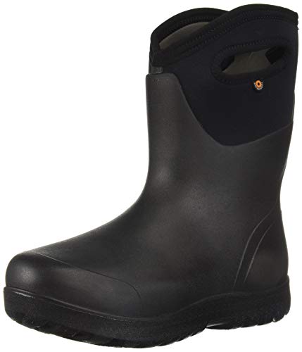 BOGS Women's Neo-Classic Insulated Boots Snow, mid Black, 8 Medium US