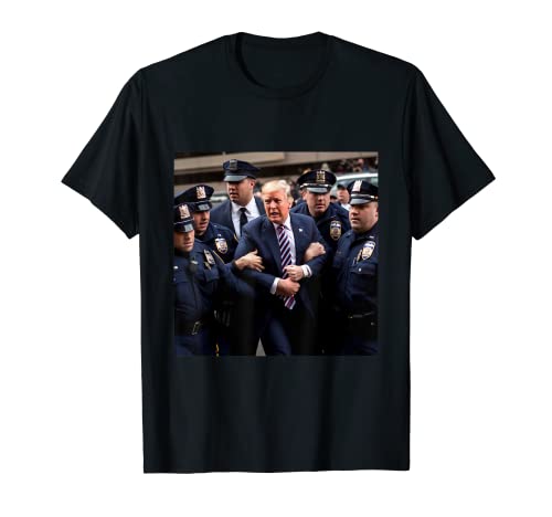 Donald Trump Getting Arrested Meme T-Shirt