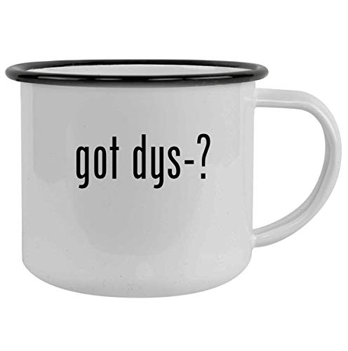 Molandra Products got dys-? - 12oz Camping Mug Stainless Steel, Black