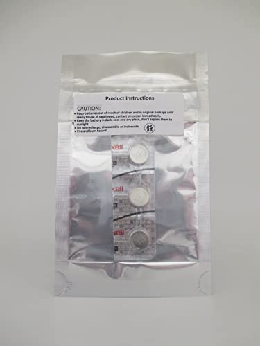 3 Pack MAXELL AG13 LR44 A76 357 Alkaline Button Cell Battery Hologram