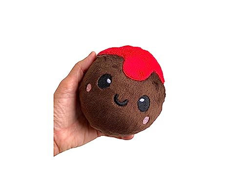 Meatball Stuffie Plush Toy Cute Kawaii Spaghetti Meatballs