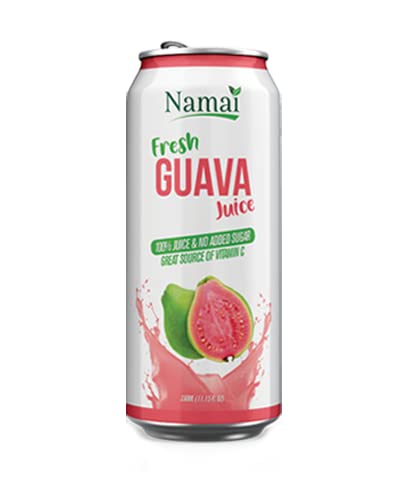 Namai Pure Pink Guava Fruit Juice, No Added Sugar, Packed with Vitamin C